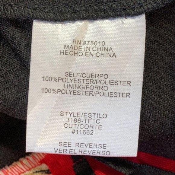 CITY STUDIO Macy's Red Skirt NWT - Picture 8 of 8